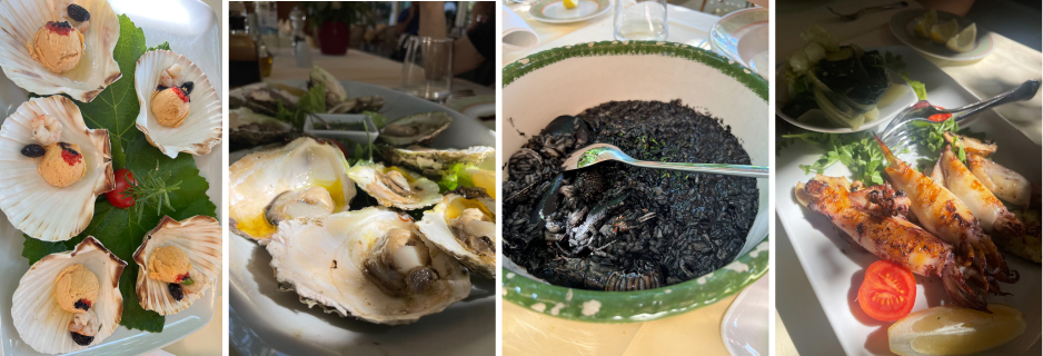 Seafood in Mali Ston