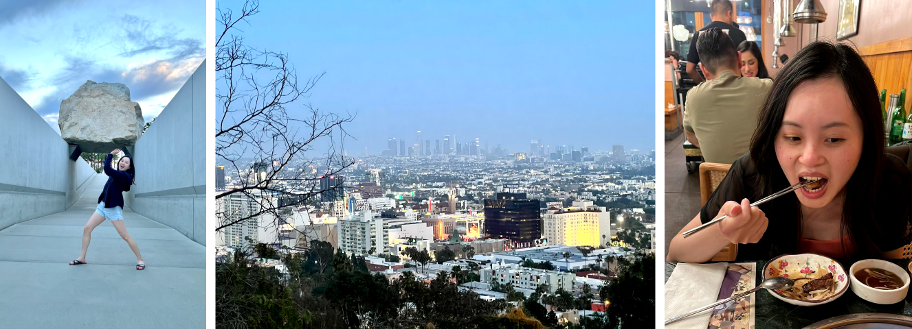 La Brea tar pits, runyon canyon, and gopchang