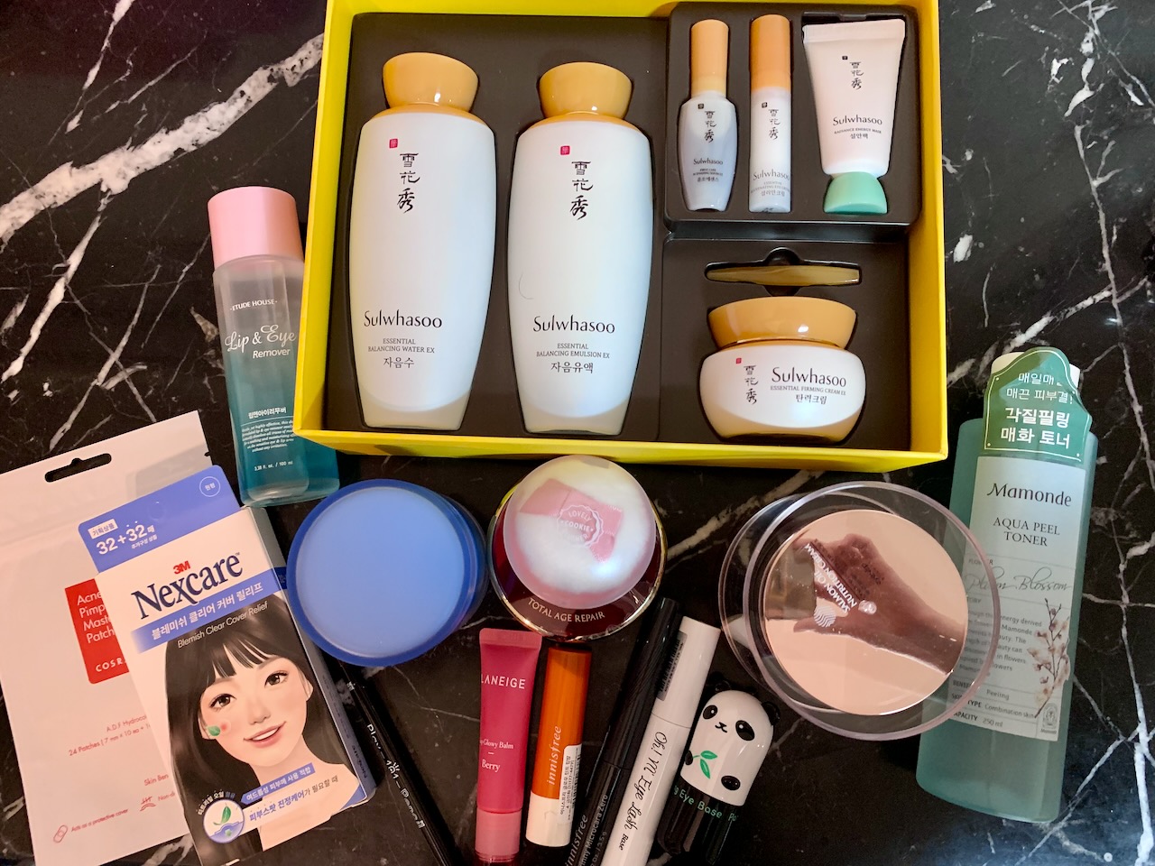 Skincare haul